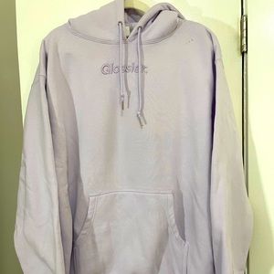 Glossier Hoodie Lavender - L